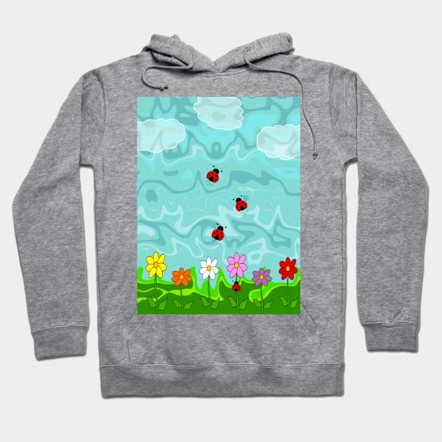 A Cloudy Summer Day For Ladybugs Hoodie by SartorisArt1